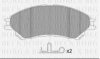 SUZUK 5581061M50 Brake Pad Set, disc brake